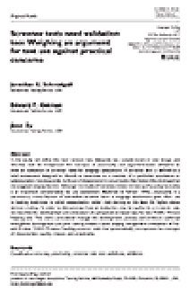 Read more about screener tests need validation too: weighing an argument for test use against practical concerns