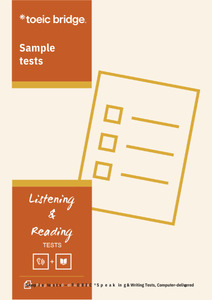TOEIC 브리지 샘플 테스트 듣기 독서
