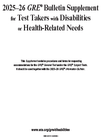 2024 to 2025 GRE Bulletin Supplement